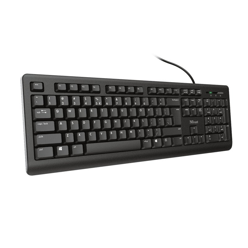 Teclado Español Trust Tk-150 Usb Qwerty Negro