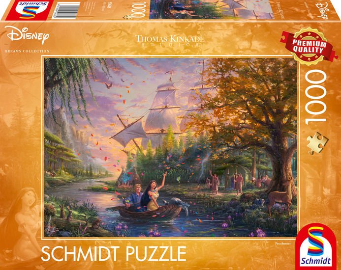 EAN 4001504596880 - Schmidt Spiele Disney Pocahontas Puzle de figuras 1000 pieza(s) Dibujos imagen 1