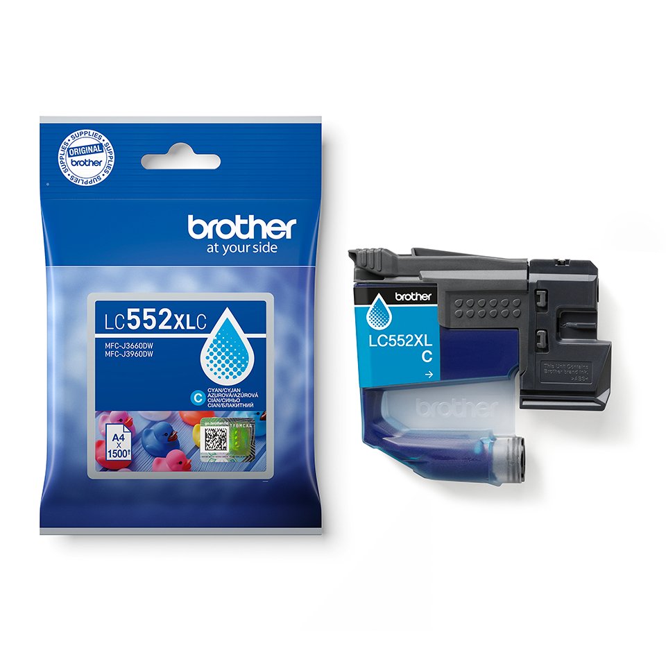 Brother Lc552xlc Ink Cyan