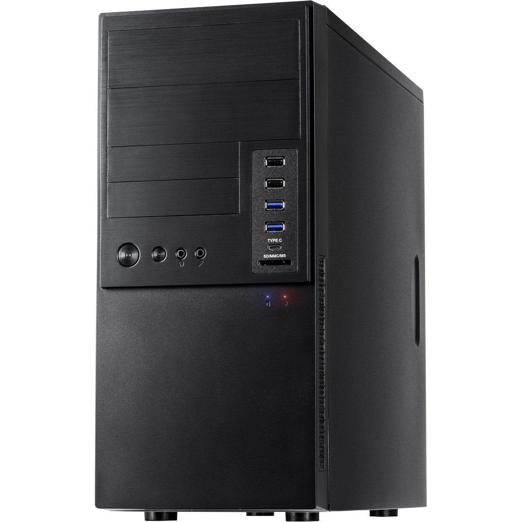 Caja Pc Inter-Tech It-6865 Micro Tower Negro