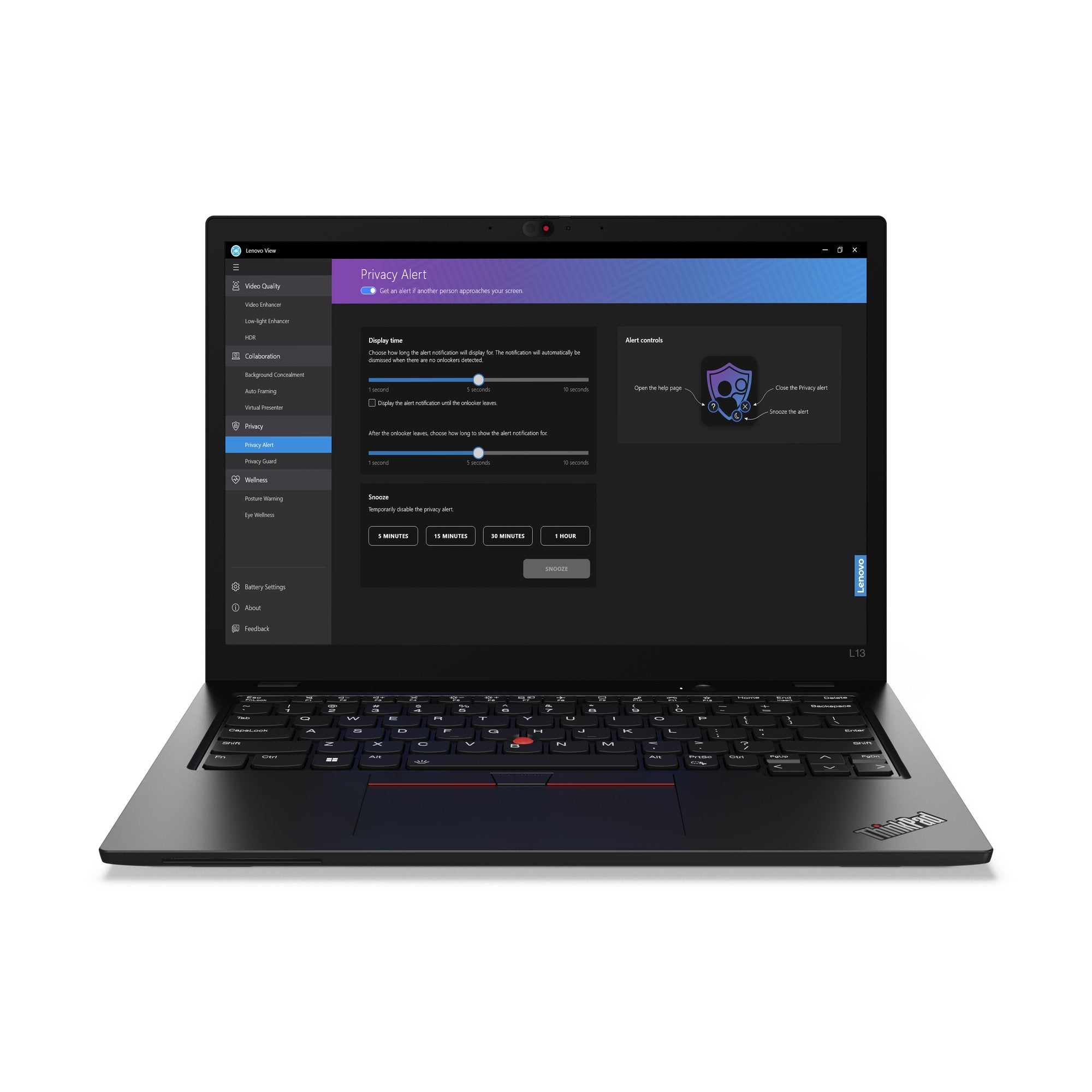 EAN 0198153263721 - Lenovo ThinkPad L13 Gen 5 (Intel) Intel Core Ultra 7 155U Portátil 33,8 cm (13.3") WUXGA 16 GB LPDDR5-SDR imagen 3