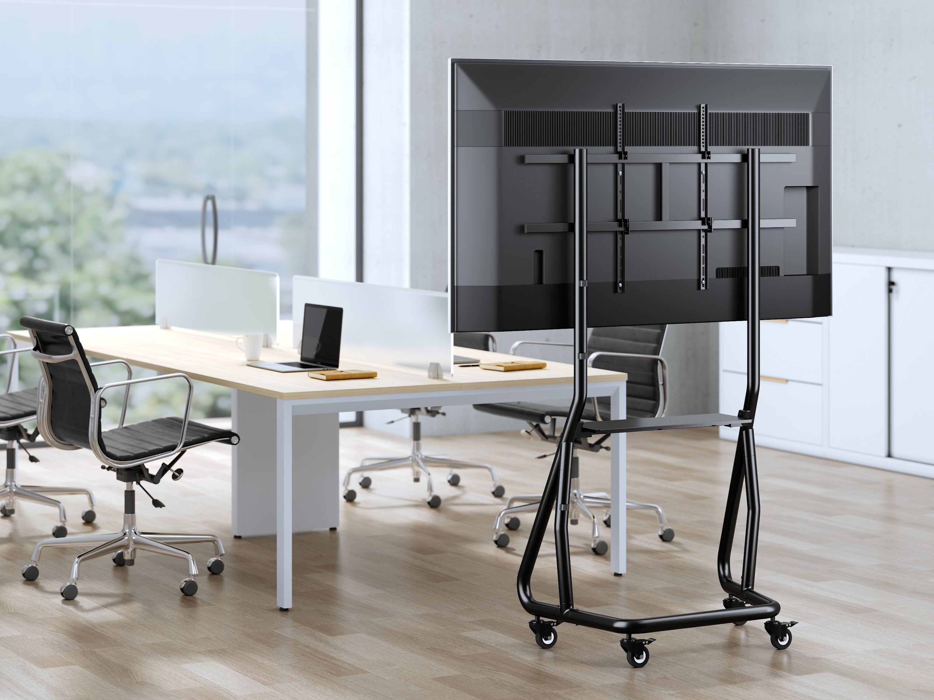 EAN 4015867223024 - Equip 650609 soporte para TV 2,67 m (105") Negro imagen 9
