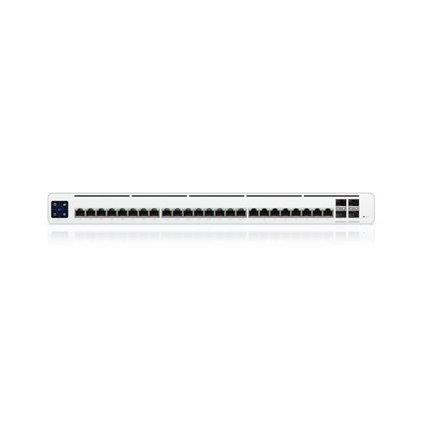 Ubiquiti Uisp-S-Pro Switch Poe Layer 2 Con 24x Gbe Rj45 (16 Poe Pasivo De 27v) Y 4x Sfp+ 10g. Disponibilidad Poe Total De 220w