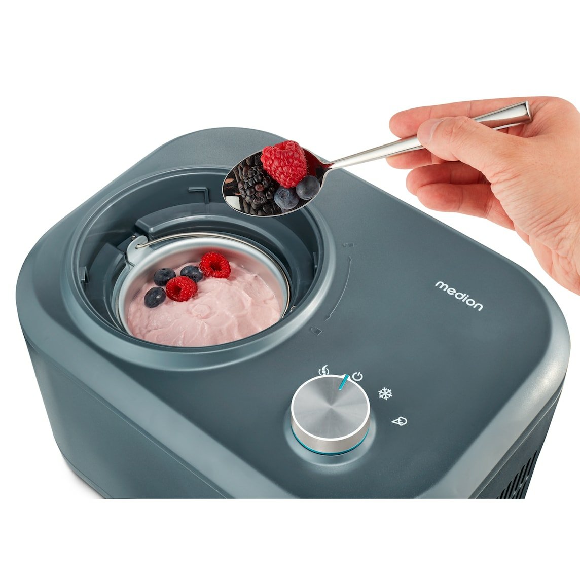 Heladera Medion Heladera Con Compresor (Autorefrigerante 1l, 100w, Recipiente De Aluminio 50077600