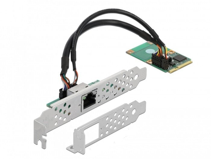 Delock Mini Pcie I / O Pcie De Tamaño Completo 1 X Rj45 Gigabit Lan
