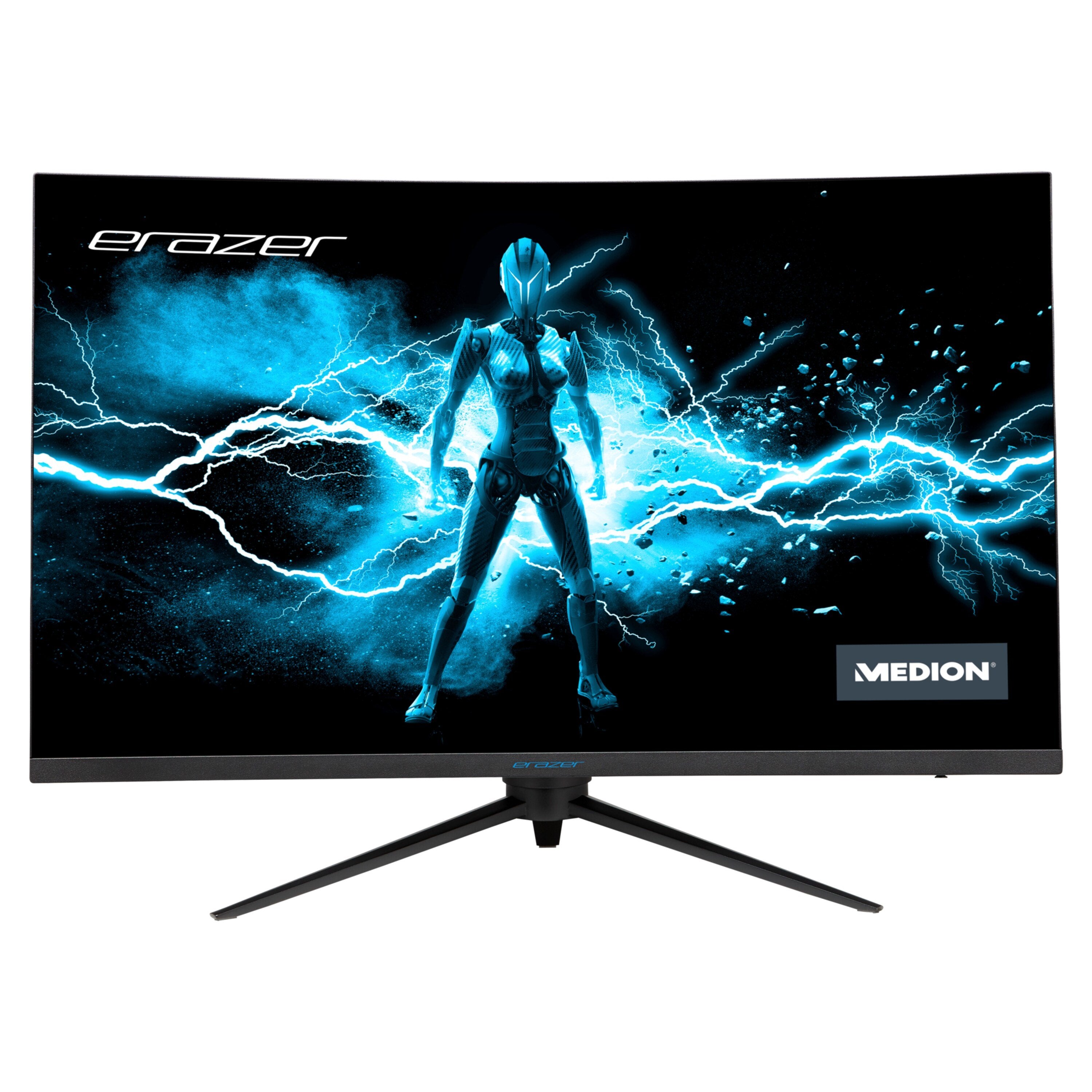 Monitor Medion 32" Erazer Spectator X20 Curvo Led Va Fullhd 165hz - Respuesta 1ms - Ajustable En Altura, Giratorio E