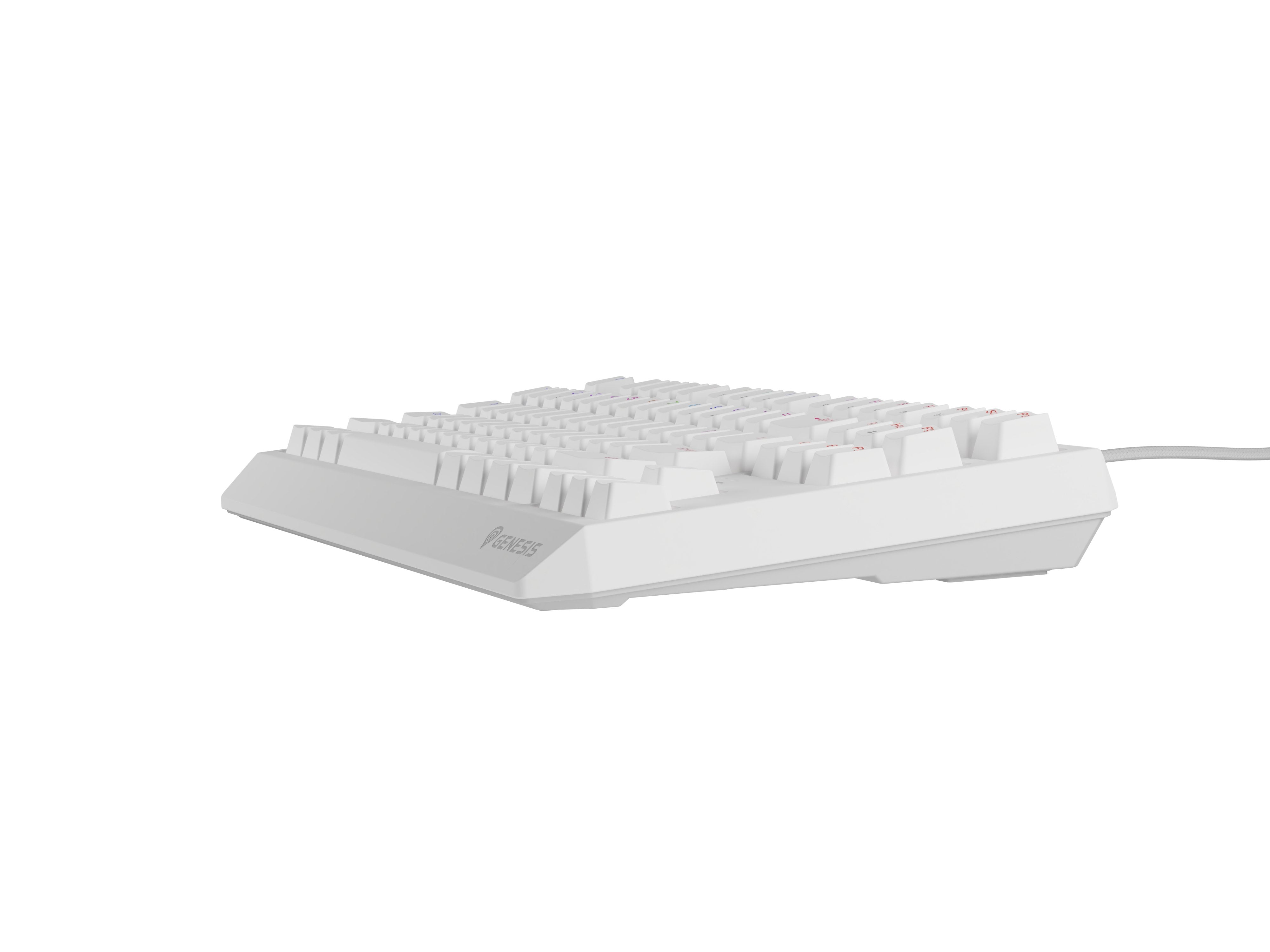 EAN 5901969443301 - GENESIS Thor 230 TKL teclado Juego USB + RF Wireless + Bluetooth QWERTY Blanco imagen 9