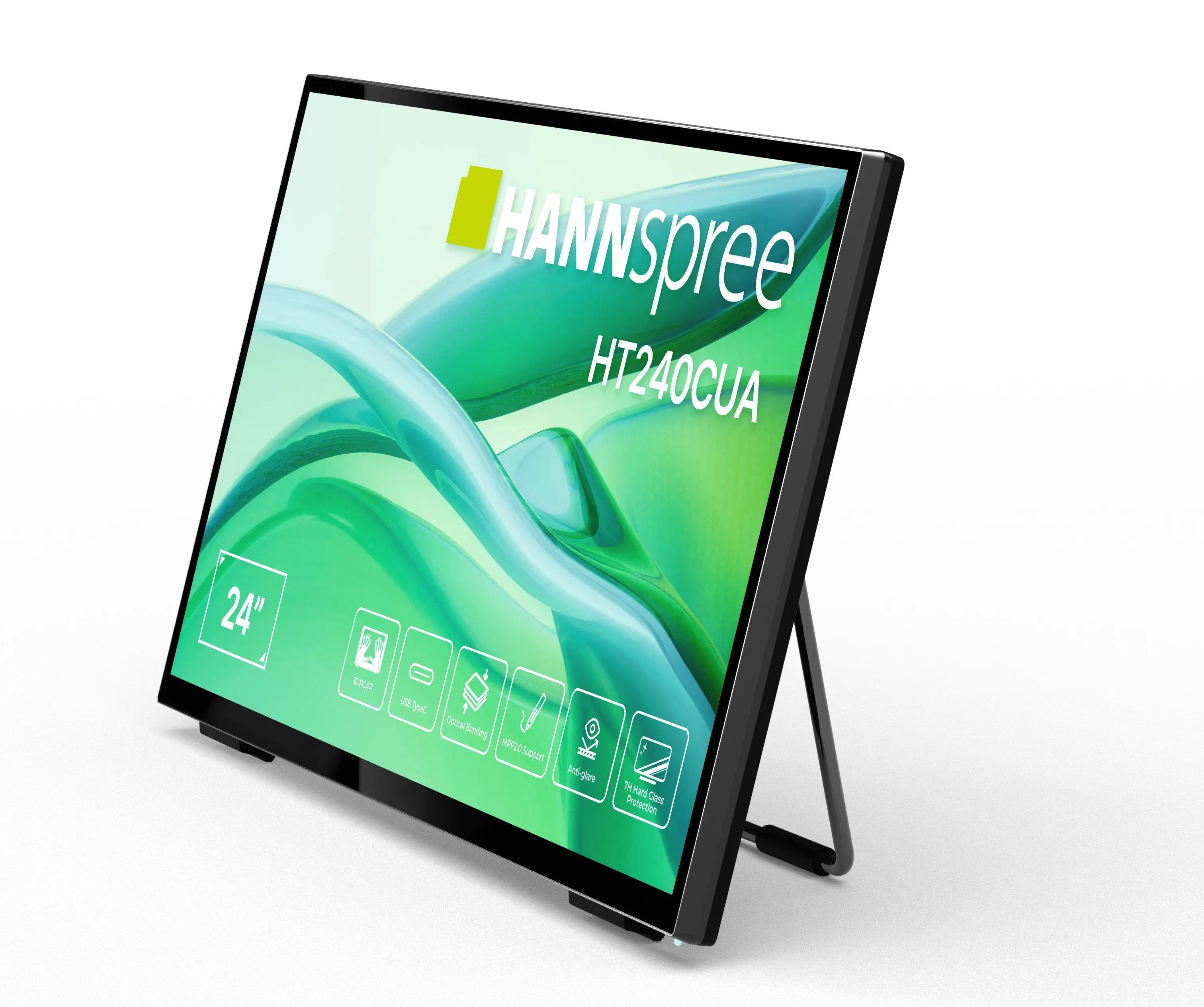 EAN 4711404024719 - Hannspree HT240CUA pantalla para PC 60,5 cm (23.8") 1920 x 1080 Pixeles Full HD LED Pantalla táctil Negro imagen 3