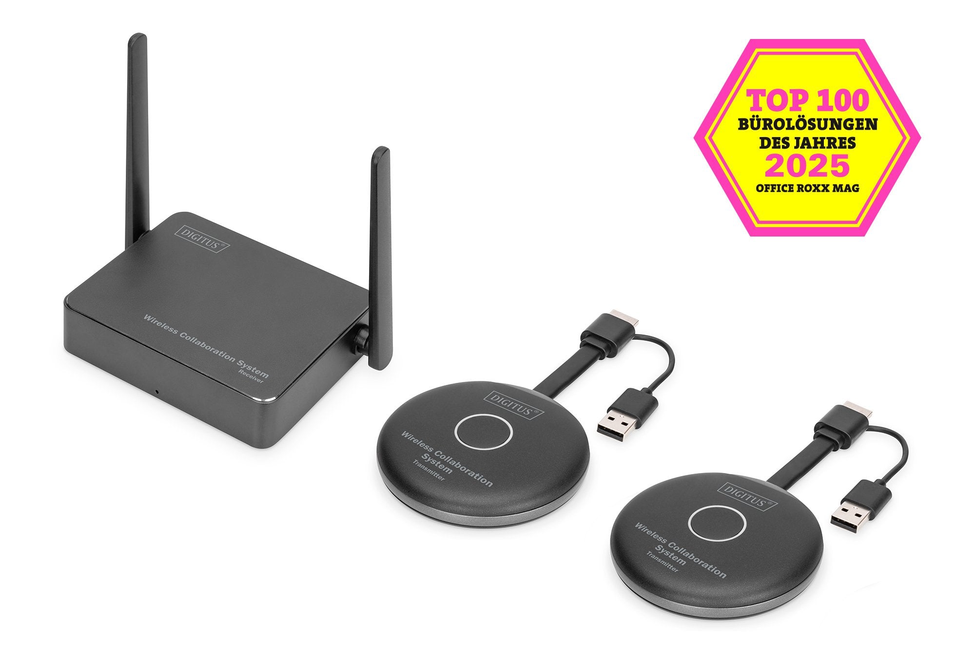 EAN 4016032478492 - Digitus DS-55317 sistema de presentación inalámbrico HDMI Escritorio imagen 1
