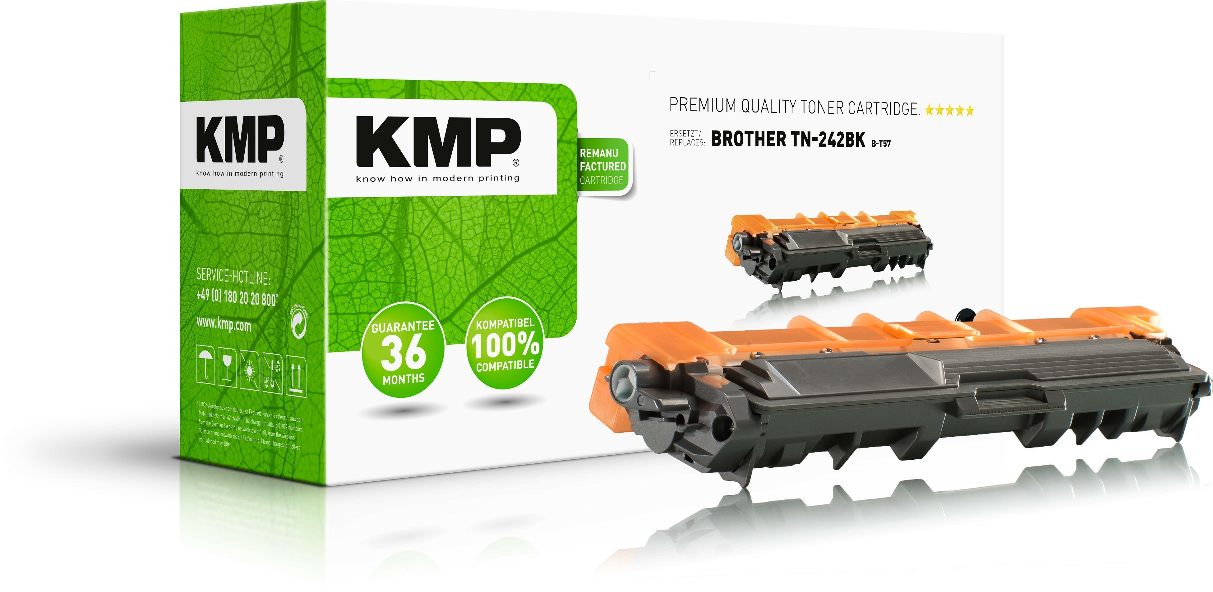 Kmp Toner Compatible Para Brother Tn-242bk Comp. Black 2.500 S. B-T57