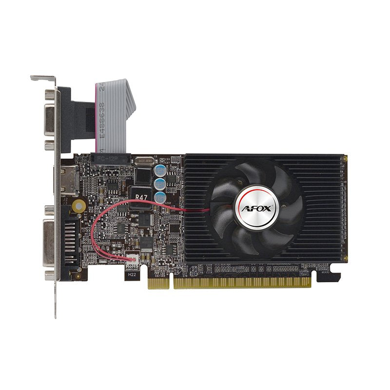 Afox Geforce Gt610 1gb Ddr3 64bit Dvi Hdmi Vga Lp Fan Af610-1024d3l7-V5