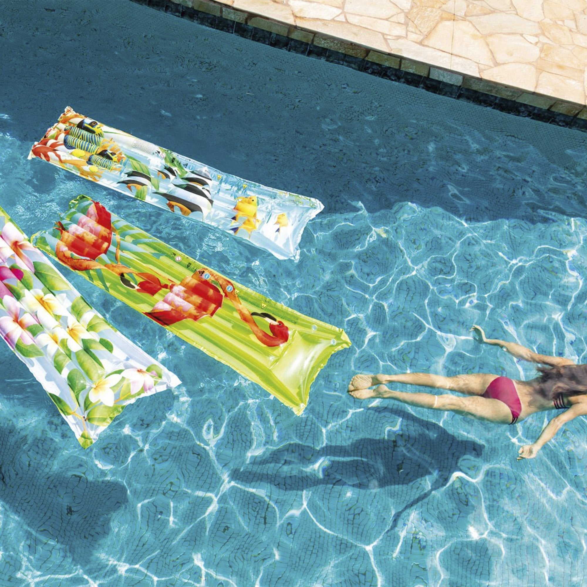 EAN 6941057408859 - Intex 59720EU flotador para piscina y playa Colores surtidos Imagen Vinilo Colchón flotante imagen 12