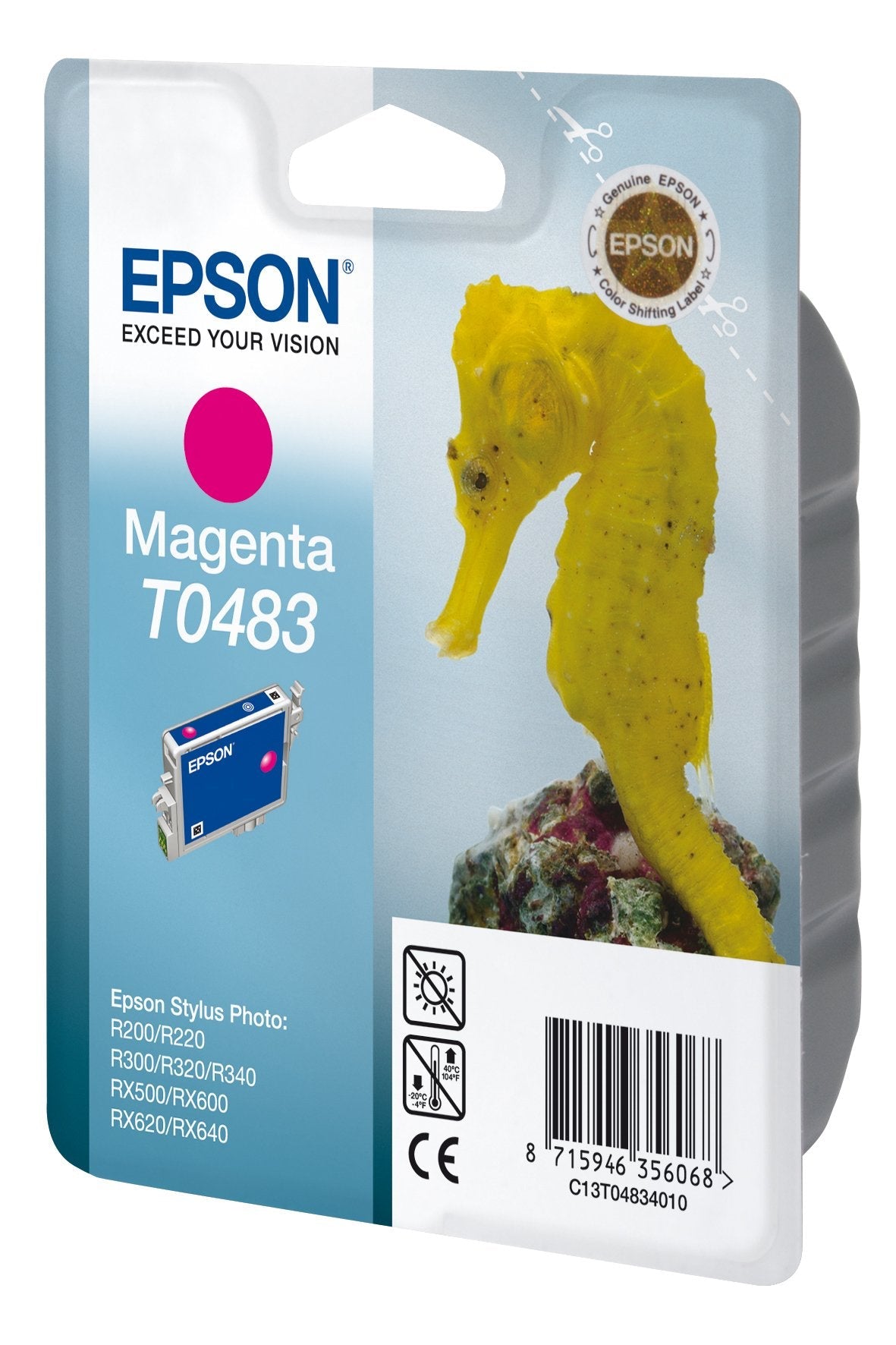Original Epson Cartucho Inyeccion Tinta Magenta 13ml 430p R/200/220/300/320/340 Rx/500/600/620/640