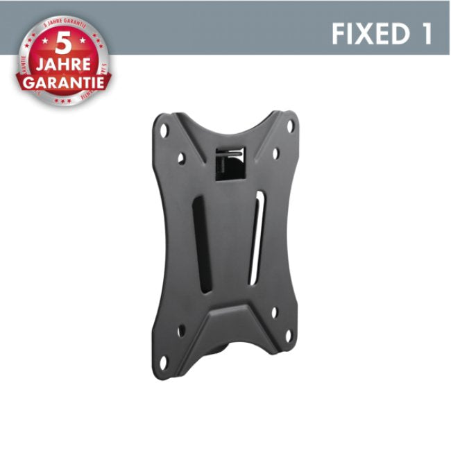 Soporte De Pared Para Tv Schwaiger, 12 "-27", Fijo 1 Máx.25 Kg Negro