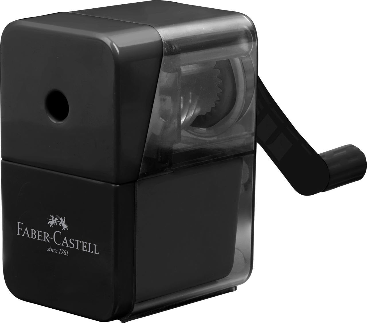 EAN 4005401809845 - Faber-Castell 180984 sacapuntas Sacapuntas manual Negro imagen 1