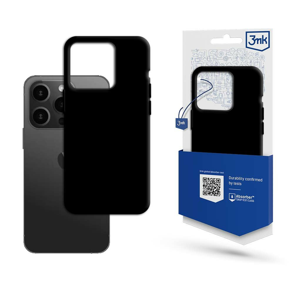 Apple Iphone 15 Pro Max - 3mk Matt Case Black