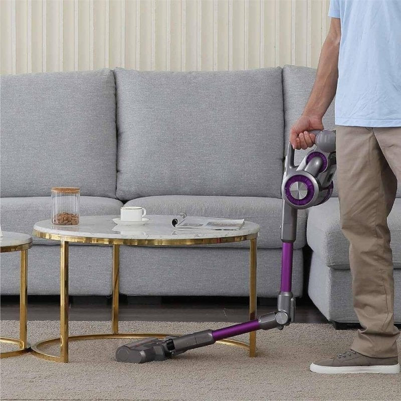 Aspiradora Jimmy Jv85 Pro 2 En 1 Batería Secar Hepa Sin Bolsa 600 W Gris, Violeta