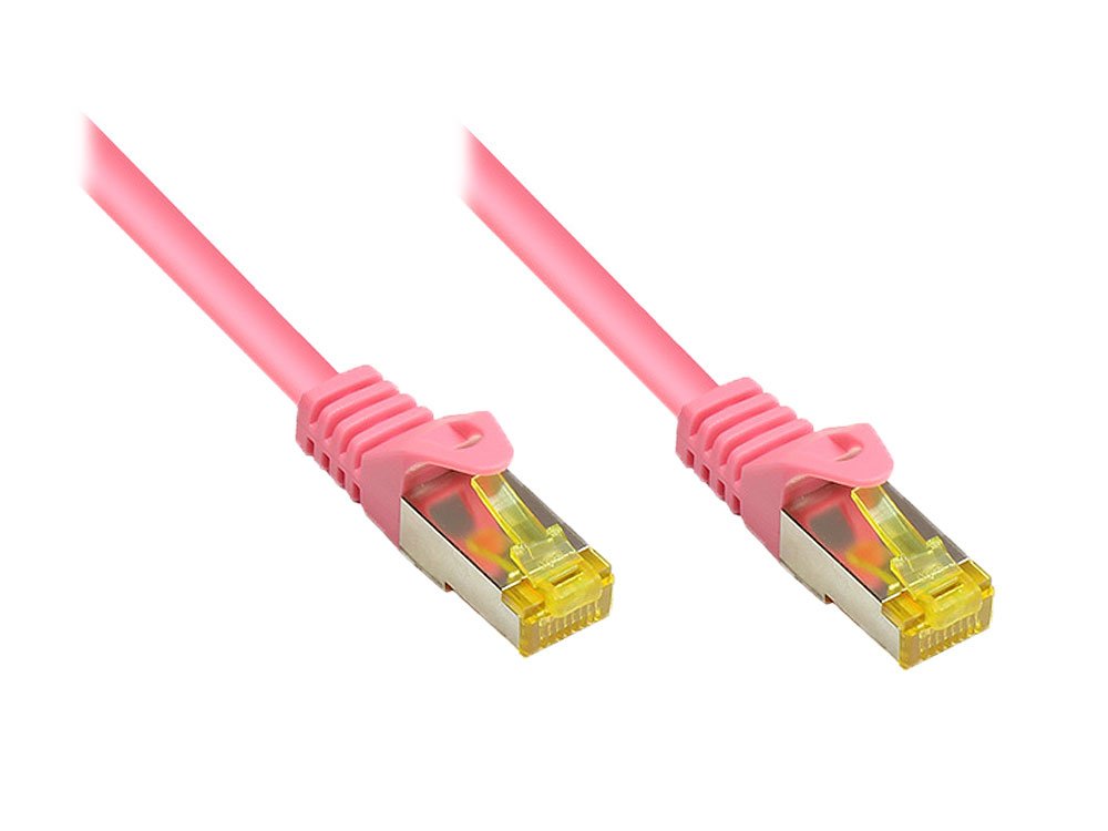 Good Connections Cable De Red M. Cat.7 Rohk. Magenta 3m