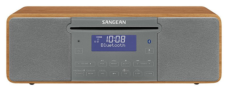 EAN 4711317996561 - Sangean DDR-47BT sistema estéreo portátil Digital 14 W DAB+, FM Gris, Nuez Reproducción MP3 imagen 1