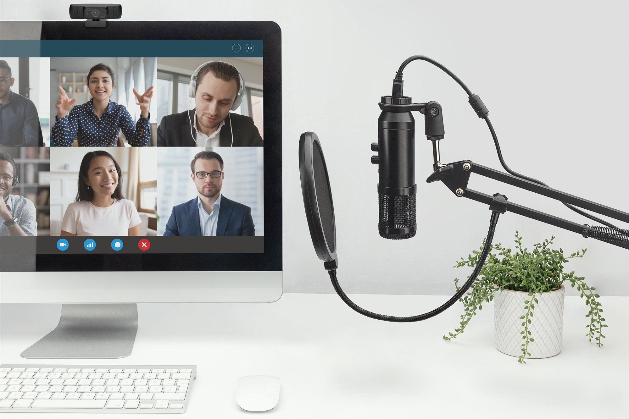 EAN 4016032485780 - Digitus DA-20301 micrófono Negro Micrófono de estudio imagen 5