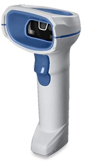 Lector De Códigos De Barras Zebra Ds8108-Hc Portátil 1d/2d Led Blanco