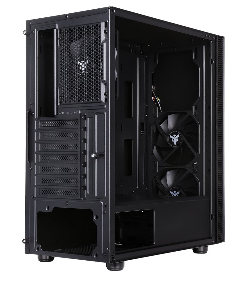 Caja Pc Itek Sylent 03 Midi Tower Negro