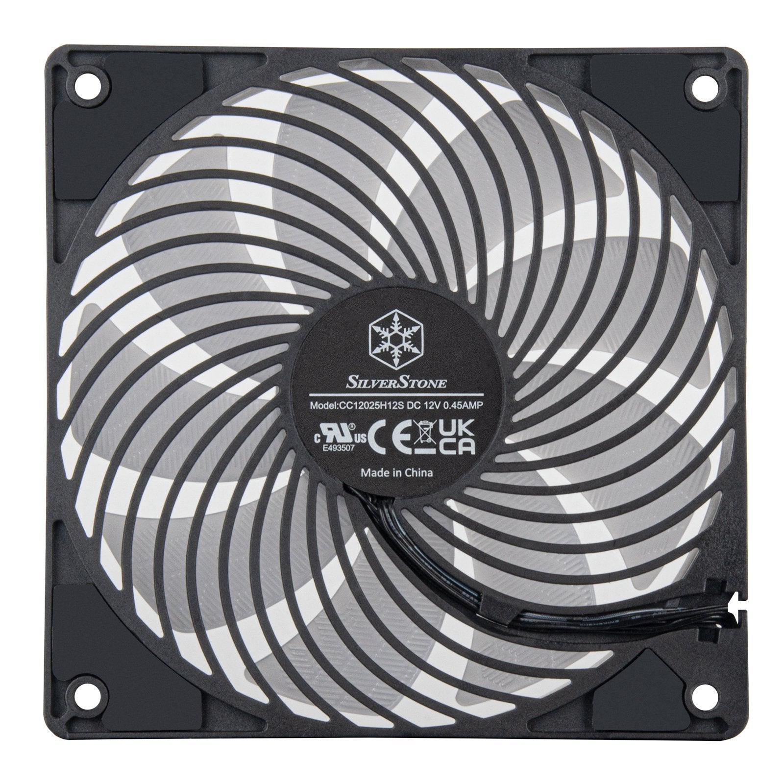 Ventilador De Caja Silverstone Air Penetrator 120sk Argb, Gehäuseventilador Sst-Ap120bsk-Argb
