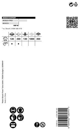 EAN 4059952535821 - Bosch 2 608 900 436 sierra de corona Taladro 1 pieza(s) imagen 7