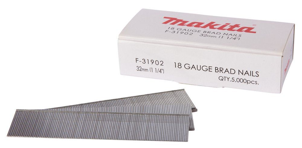 Makita Gauge Brad Nails 1,2x32mm F-31902 5000 Pcs.