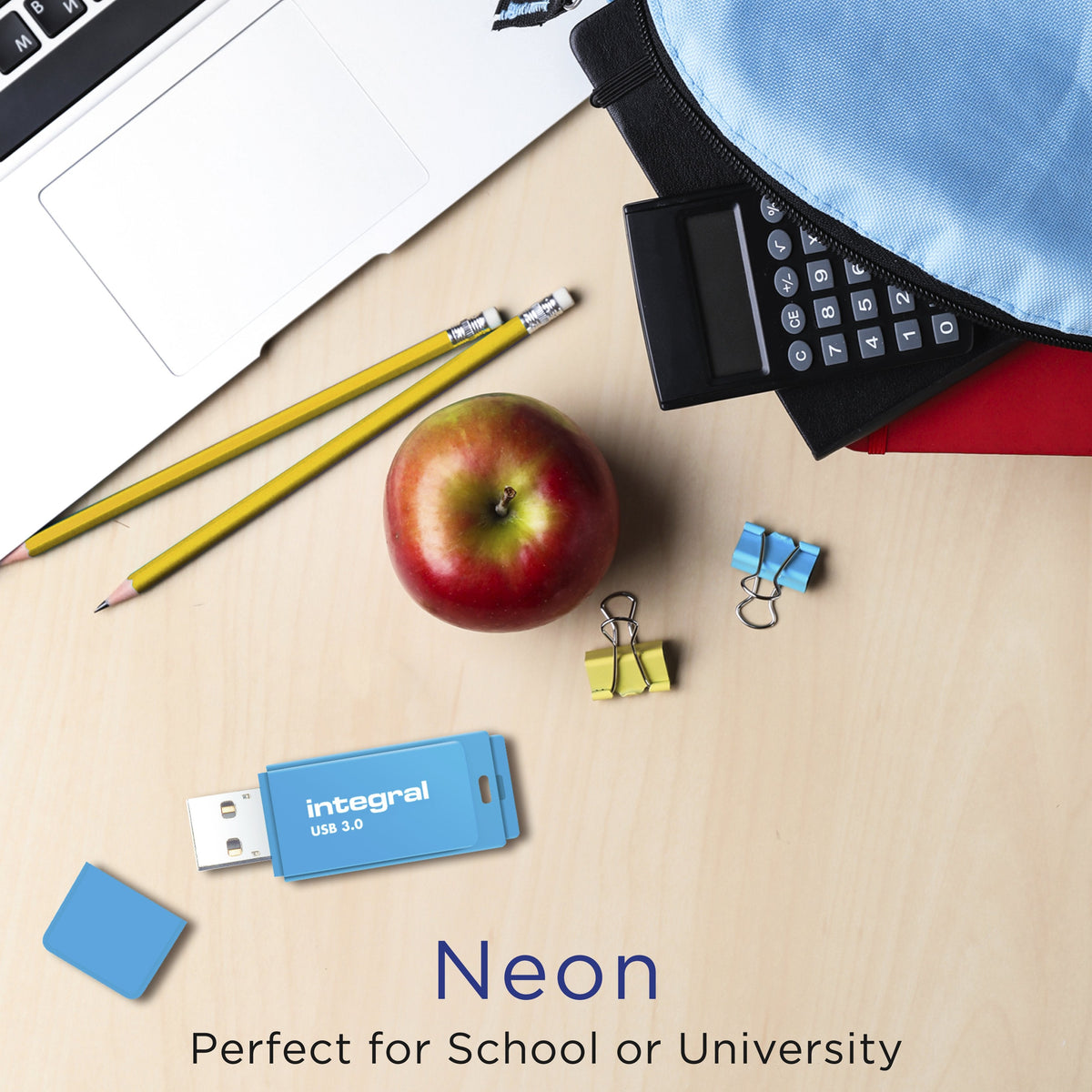 Usb Flash Drive Neon Usb 3.0 Blue 32gb