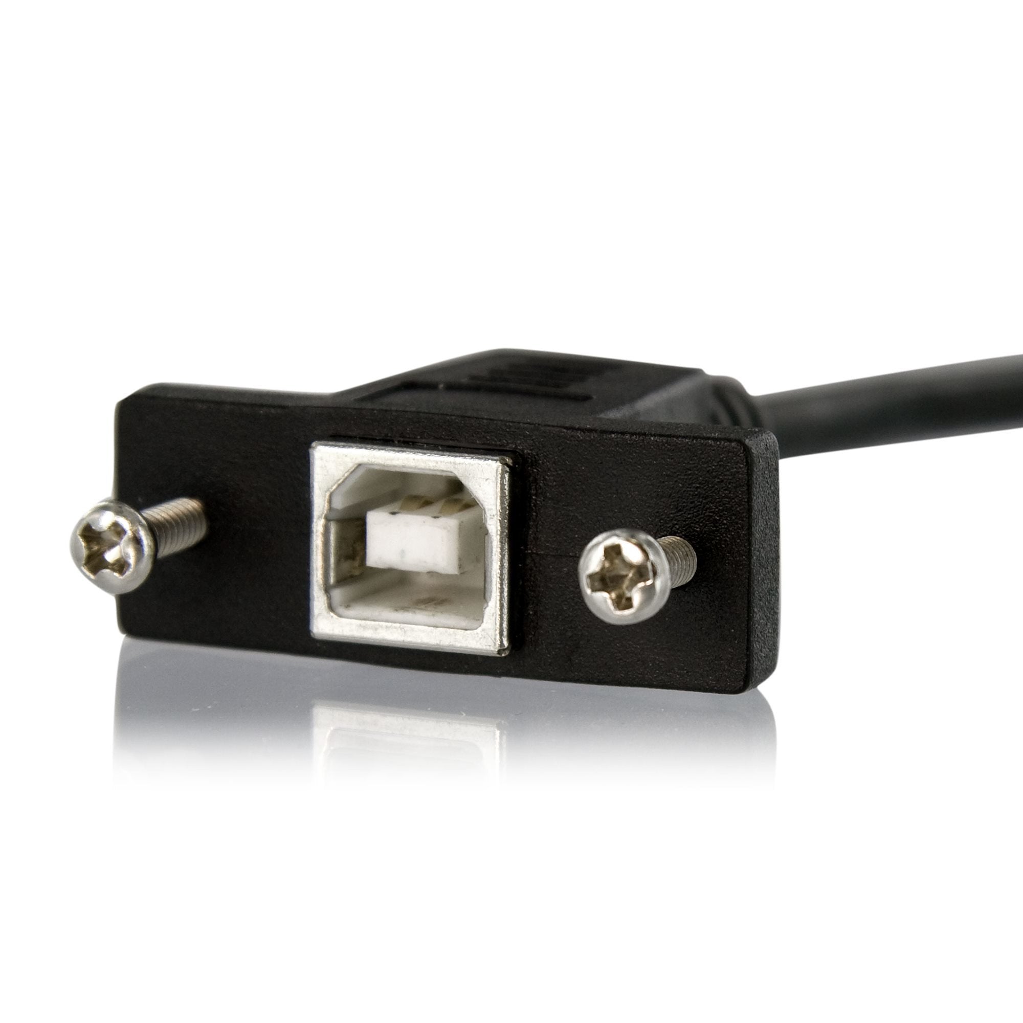 Startech Cable Usb Para Montaje En Panel Usb B A Usb B M/H 30cm