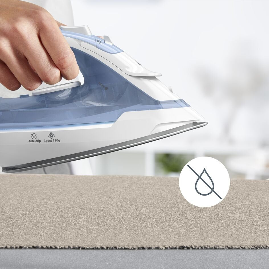 EAN 3121040092767 - Tefal Virtuo 30 FV2C41E0 plancha Plancha vapor-seco Suela de cerámica 2000 W Azul, Blanco imagen 9