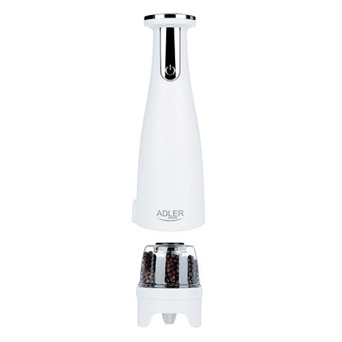 EAN 5903887809788 - Adler AD 4449W molinillo de especias Juego de salero y pimentero Acero, Blanco imagen 3