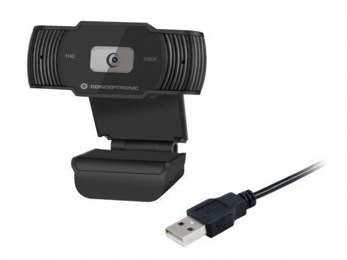 Conceptronic Webcam Amdis 1080p Full Hd Webcam+Microfono Sw