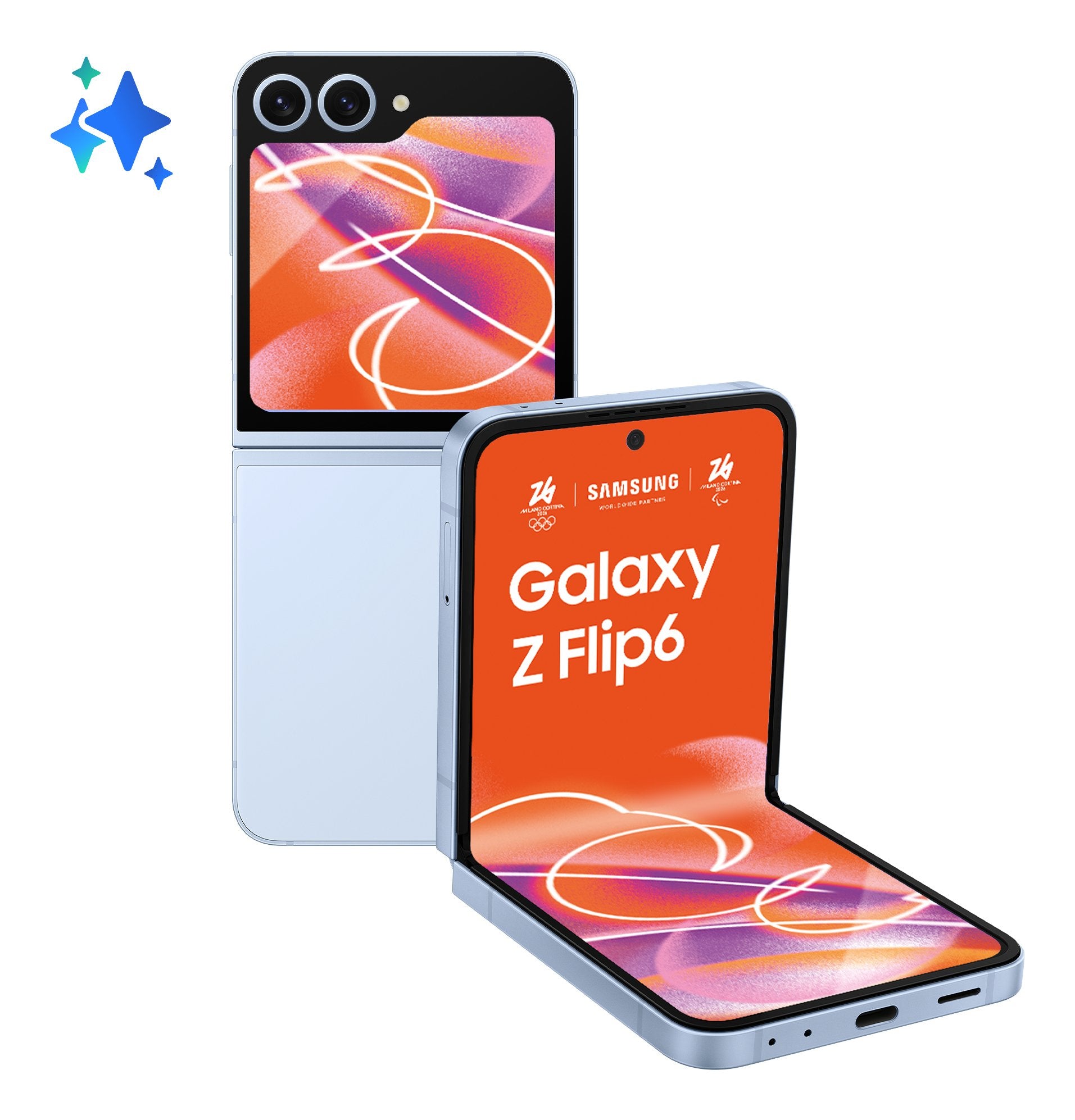 EAN 8806095614656 - Samsung Galaxy Z Flip6 17 cm (6.7") SIM doble Android 14 5G USB Tipo C 12 GB 512 GB 4000 mAh Azul imagen 1