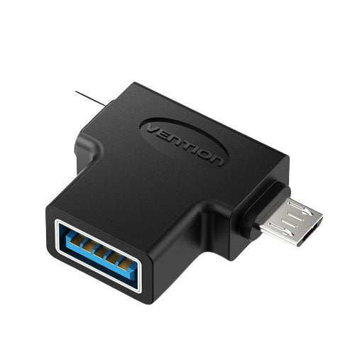 Adaptador Usb 3.0 Vention Cdib0 Usb Tipo-C Macho Microusb Macho