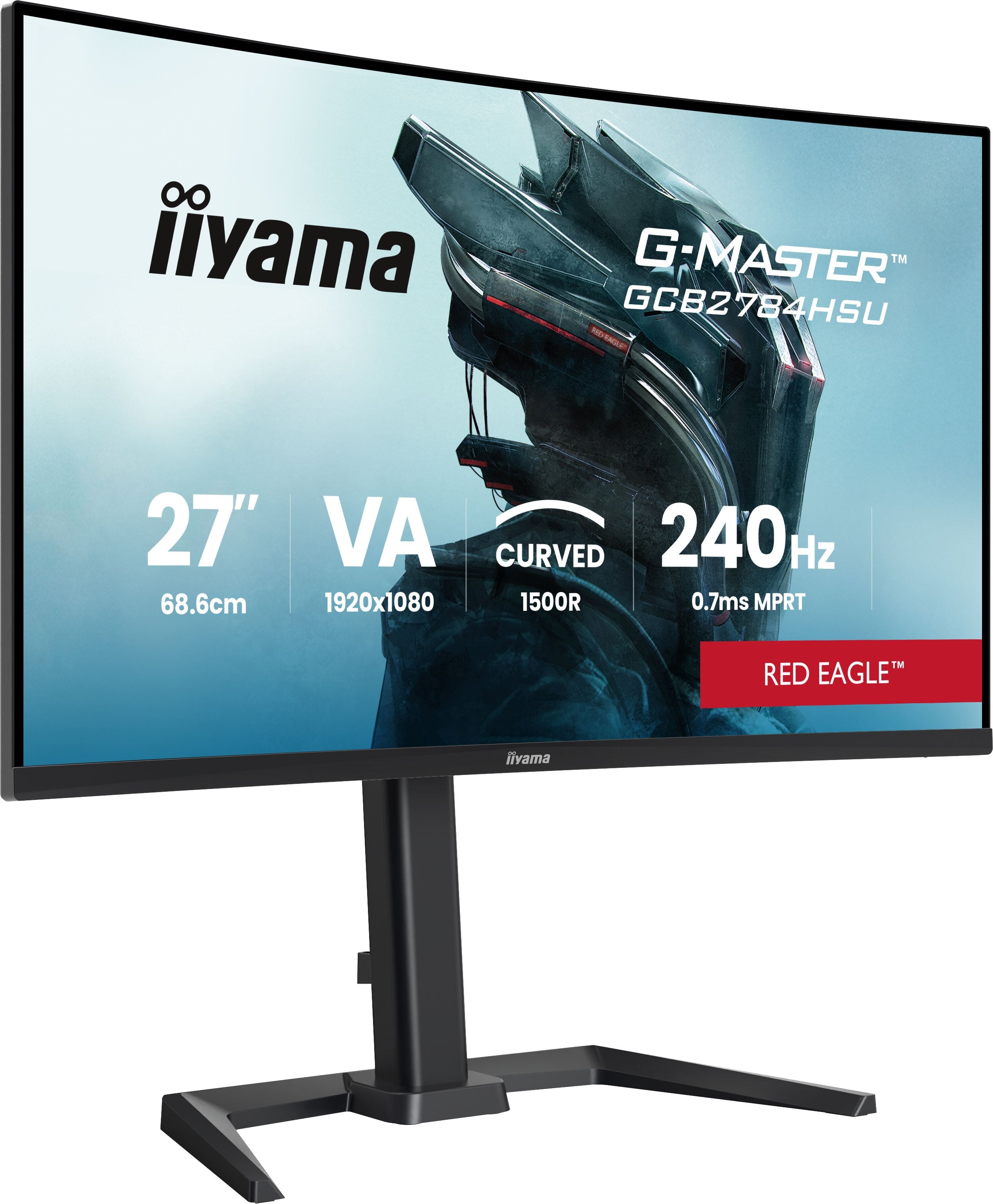EAN 4948570127566 - iiyama G-MASTER GCB2784HSU-B1 pantalla para PC 68,6 cm (27") 1920 x 1080 Pixeles Full HD LCD Negro imagen 4