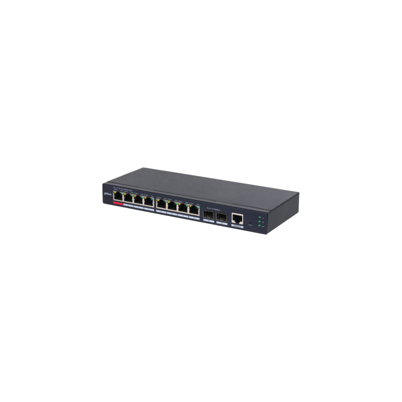 (Dh-S4210-8gt-110) Dahua Switch Industrial L2 Gestionable Poe Watchdog 8 Puertos