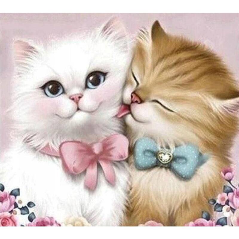 Diamentowa Mozaika - Kotki