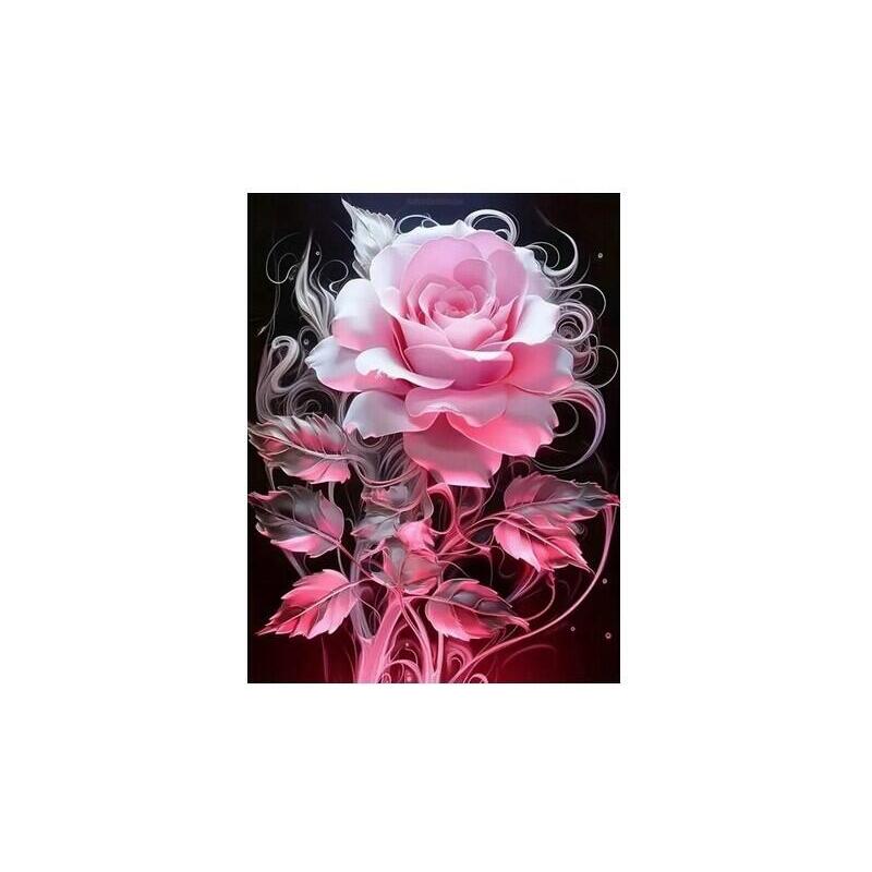 Diamentowa Mozaika - Kwiaty Rózy