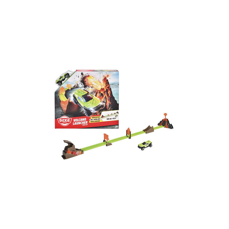 Dickie Volcano Launcher Track Set, Pista De Carreras 203333001