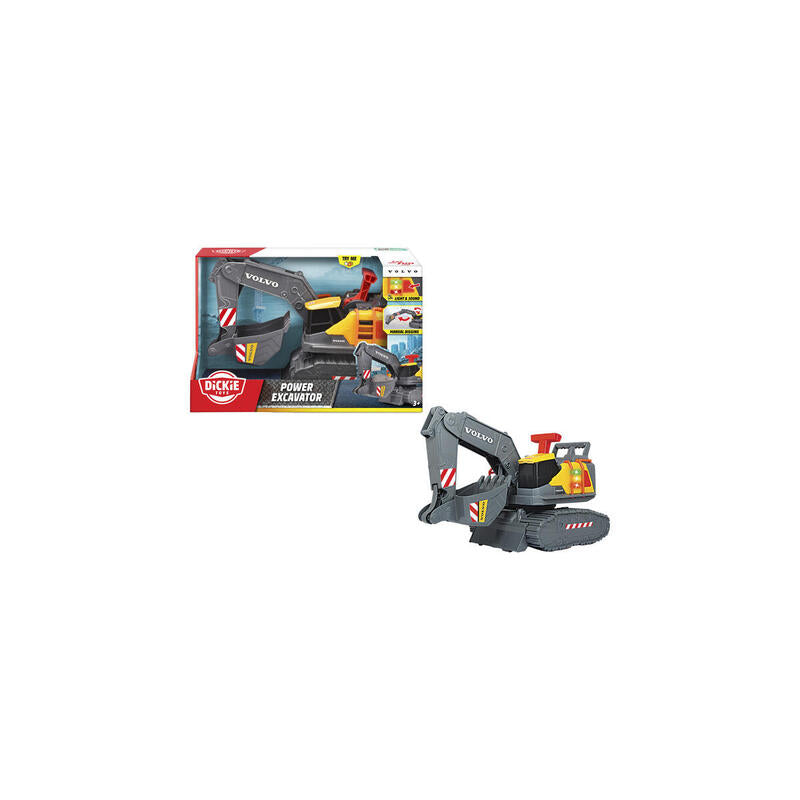 Dickie Volvo Power Excavator, Vehículo De Juguete 203725012