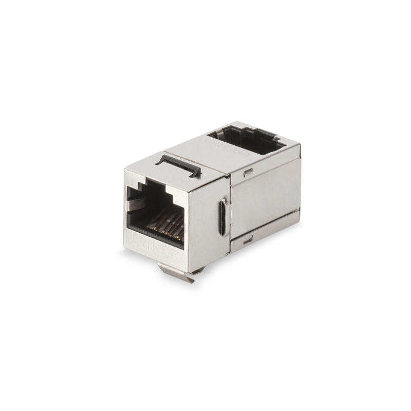 Digitus Adaptador Apantallado Cat6a Rj45 A Rj45 90 Grados Dn-93910