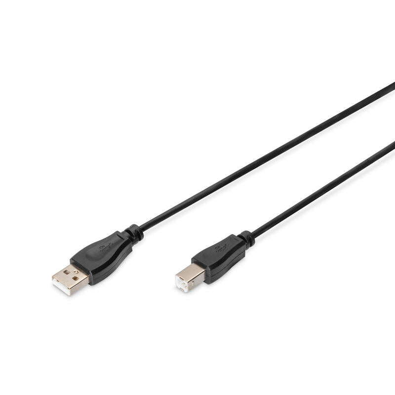 Digitus Cable Usb 2.0 A/B (Impresora) 1.80m Negro Ak-300102-018-S