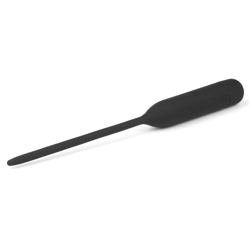 Dilatador De Uretra Con Vibración Negro