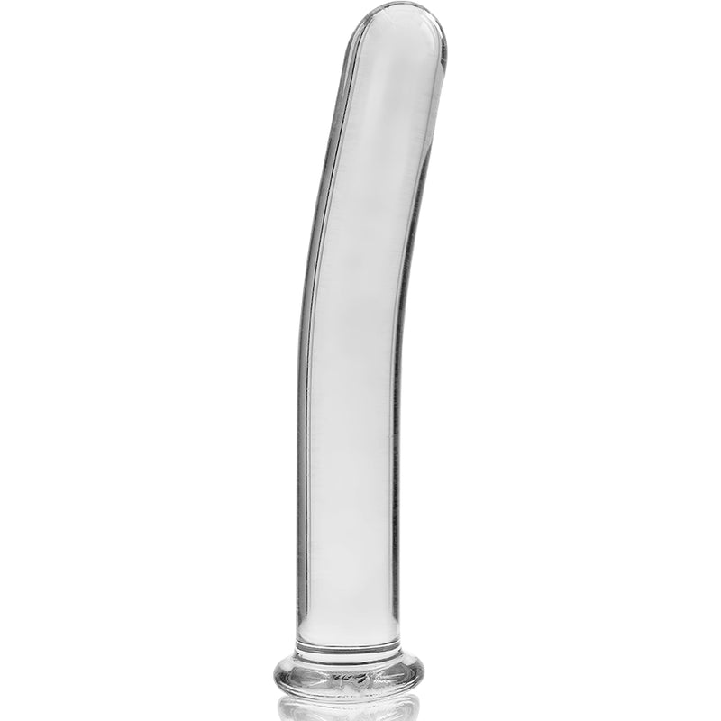 Nebula Series By Ibiza - Modelo 17 Dildo Cristal Transparente 18.5 Cm -o- 3 Cm