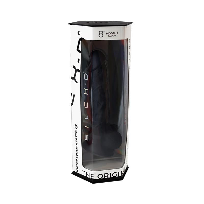 Dildo Dual Density Mod. 1 - 8 Negro