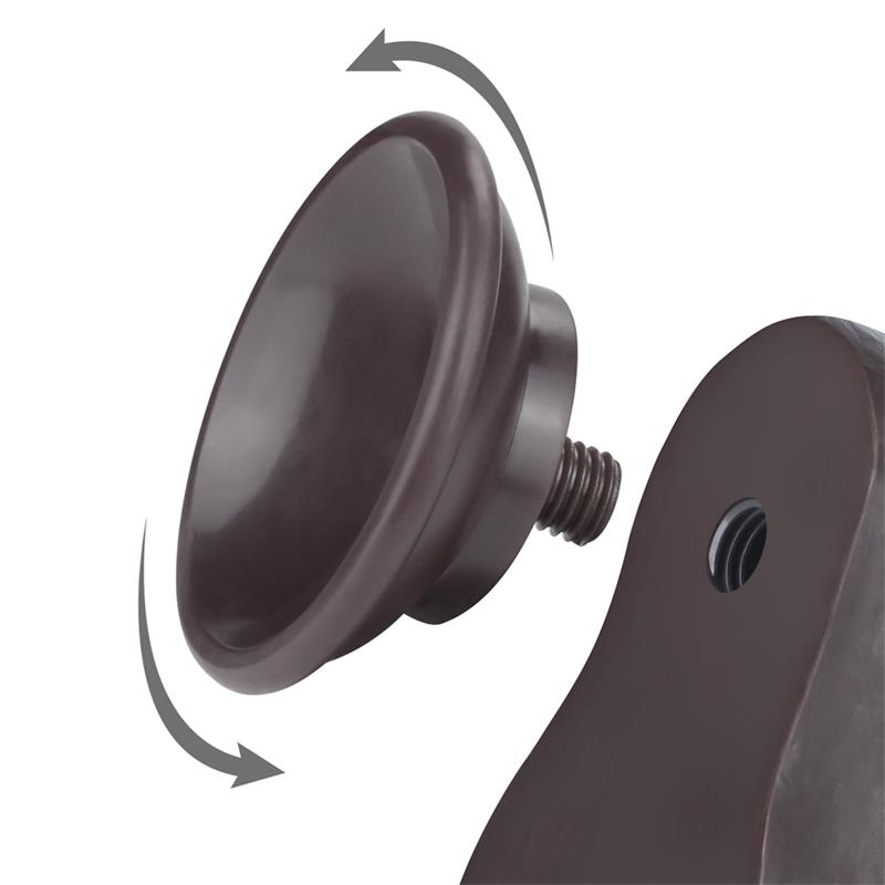 Dildo Dual Density Piel Deslizante 8.5
