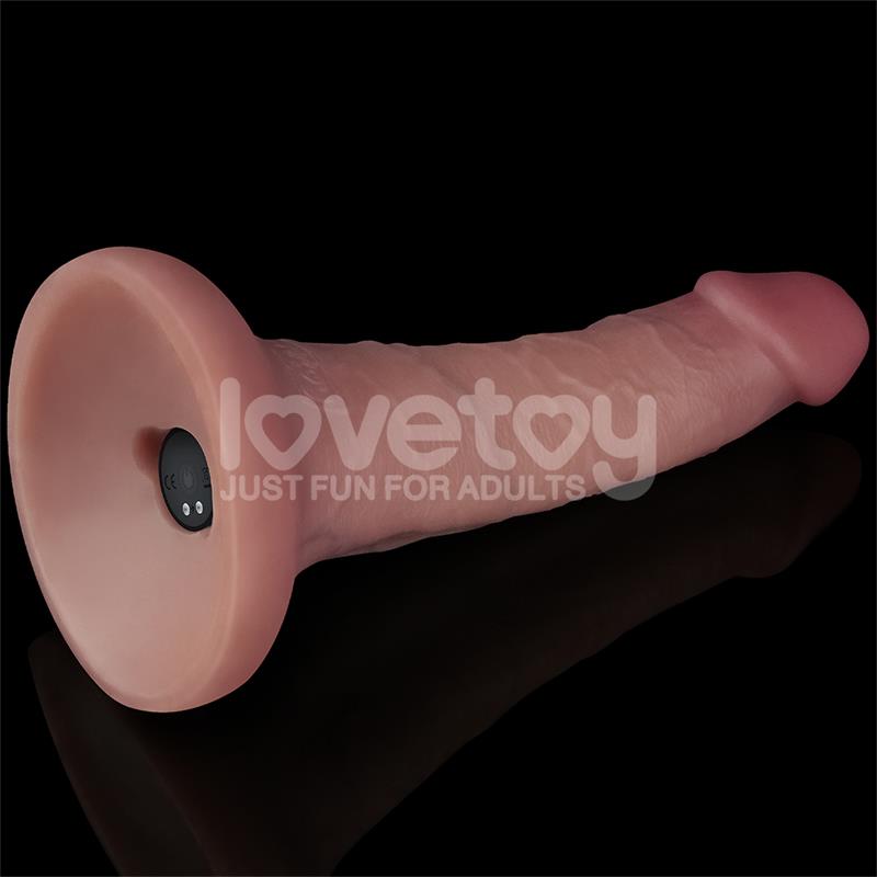Dildo Dual Layer Con Vibración 6