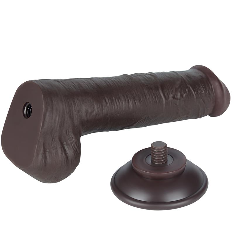 Dildo Dual Layer Piel Deslizante 8